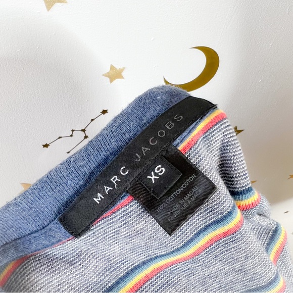 Marc Jacobs Retro Striped Vintage Inspired Sweater Vest Size Extra Small - Picture 7 of 7